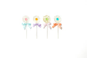 Summer Daisy Lollipops